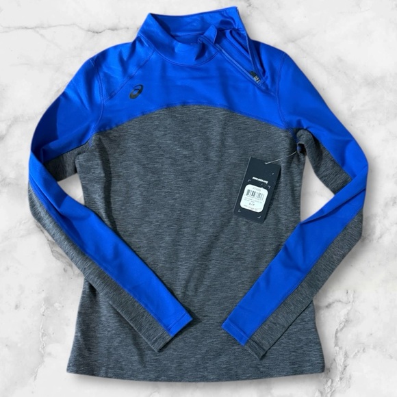 Asics Tops - Asics MotionDry Women’s Blue Athletic Top